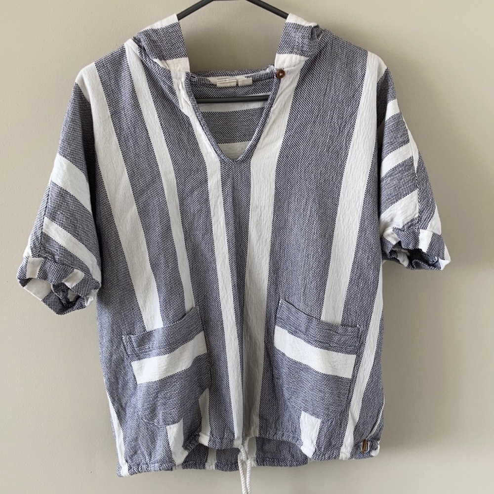 Roxy linen oversized over throw
